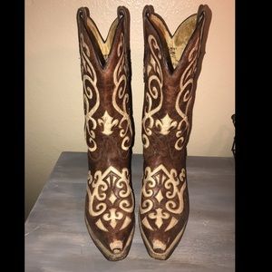 Tony Lama Women’s Cowboy Boots size 8.5